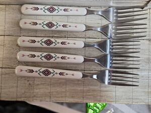 Studio Nova Forks Adirondack pattern. Set of 5 Made in China